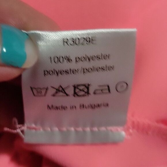 SANDRO crew neck ruffle Sheath pink designer dress Final Discount - Picture 16 of 16